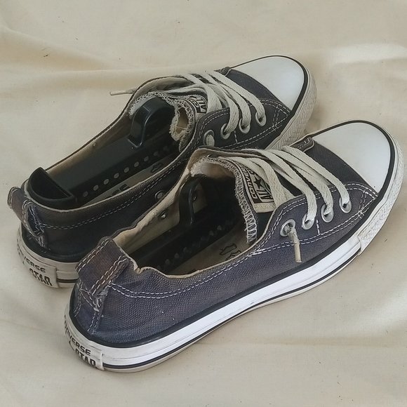 Women's Converse Chuck Taylor All Star Lift Ox, Blue, Size 6 - Picture 6 of 9